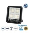 GLOBOSTAR® TITAN 61434 Προβολέας για Γήπεδα Tennis & Ποδοσφαίρου 5x5 LED 260W 32500lm 60°x90° AC 220-240V Αδιάβροχο IP67 Φυσικό Λευκό 5000K - Lumileds SMD Chip - TÜV Rheinland Certified - Μαύρο Ματ - Μ30 x Π8 x Υ28cm - 5 Χρόνια Εγγύηση